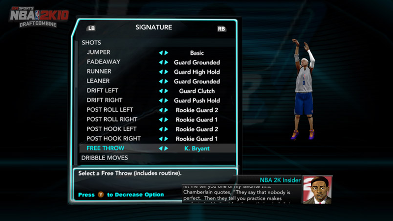 Illustration for article titled NBA 2K10: Draft Combine Gives Fans A Head Start